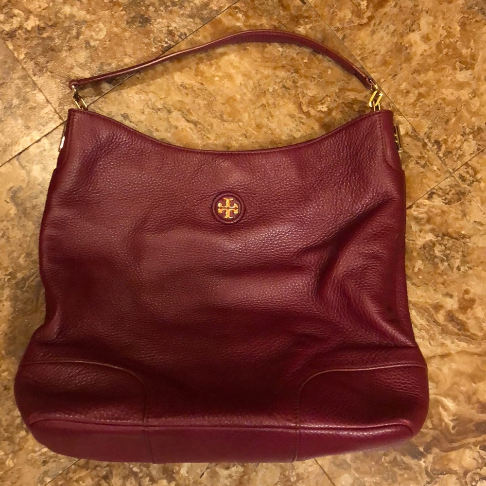 Large Tory Burch Whipstich Hobo